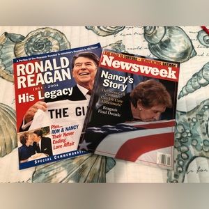 Ronald Reagan Vintage Magazines